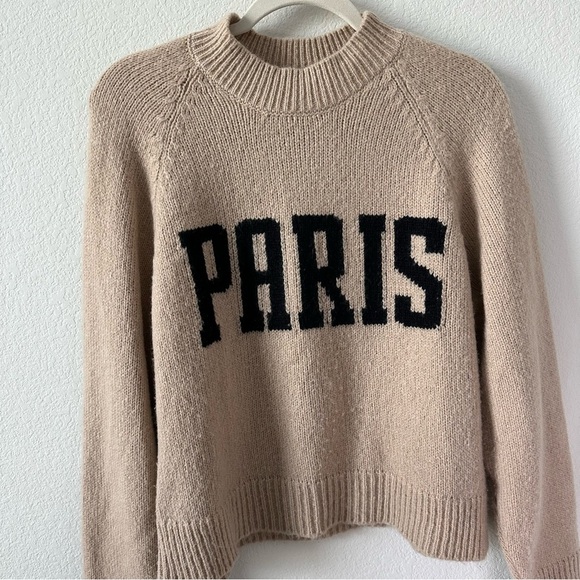 ANINE BING Kendrick University Paris Sweater SZ XS - Picture 5 of 13